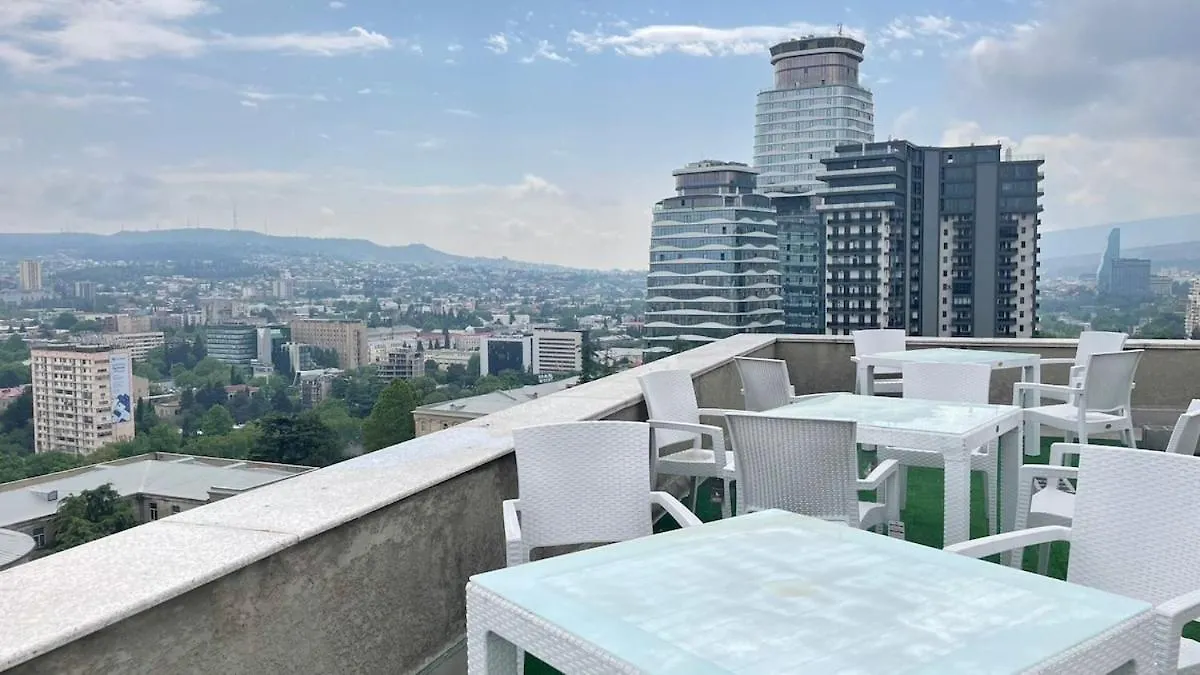 Top Floor Aleksidze Apt With Terrace & Views Tbilisi Apartment